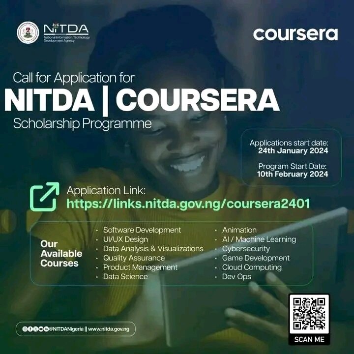 Nitda coursera Scholarship