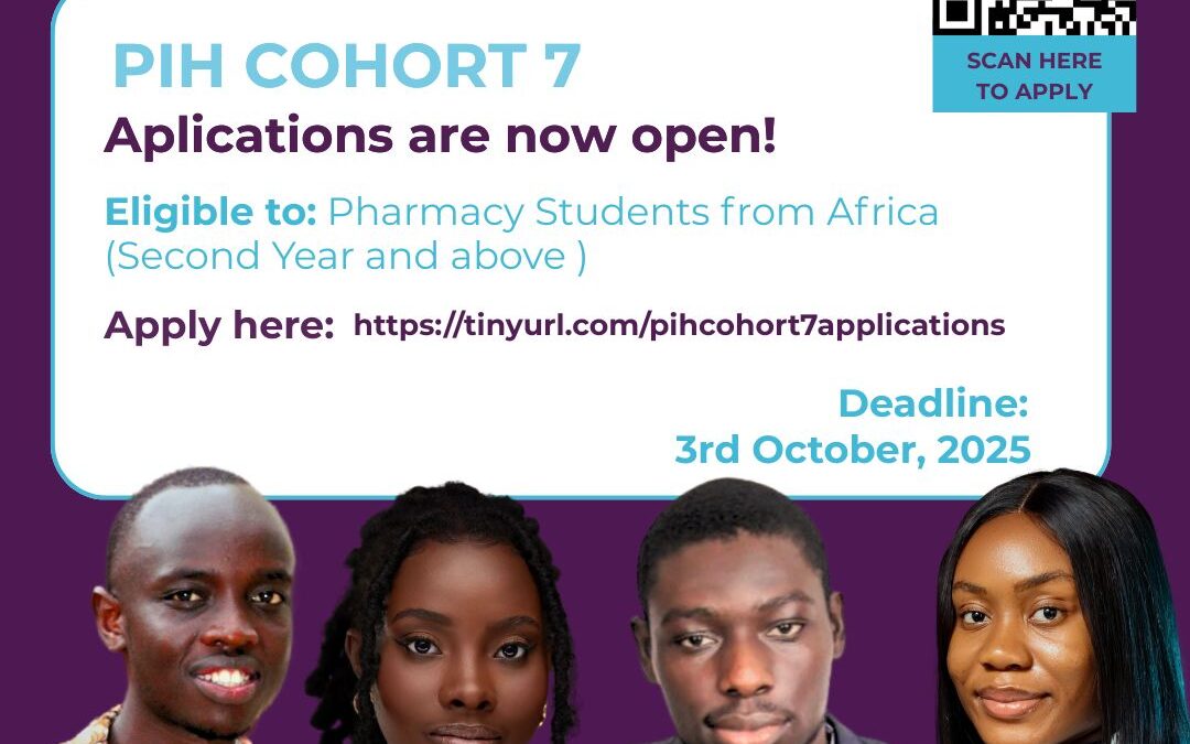Call for applications: Pharma Incubation Hub Cohort 7 2025