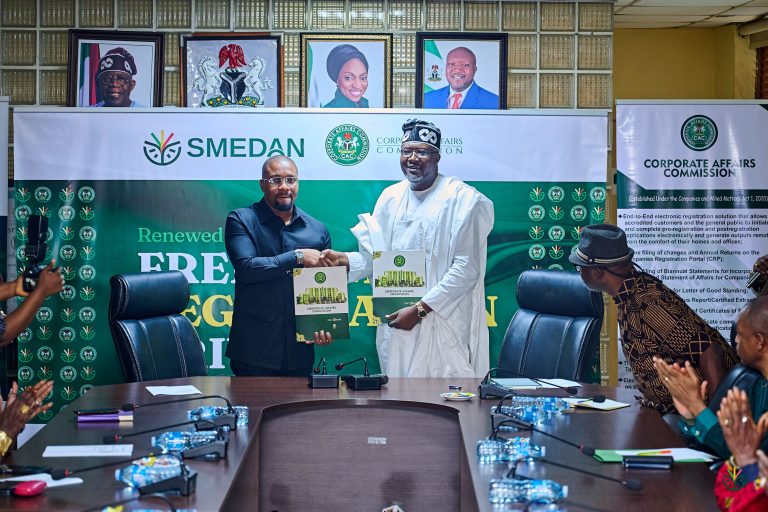 SMEDAN and CAC Partner to Provide Free Business Registration for 250,000 MSMEs