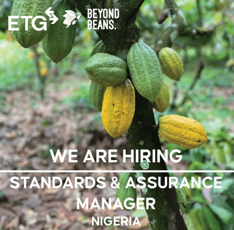 Job Vacancy: Beyond Beans Recruitment 2026 – Standards and Assurance Manager
