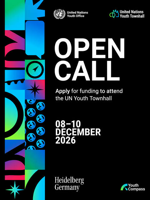 United Nations Youth Townhall 2026 in Heidelberg, Germany (Fully Funded) United Nations Youth Townhall 2026 in Heidelberg, Germany (Fully Funded)